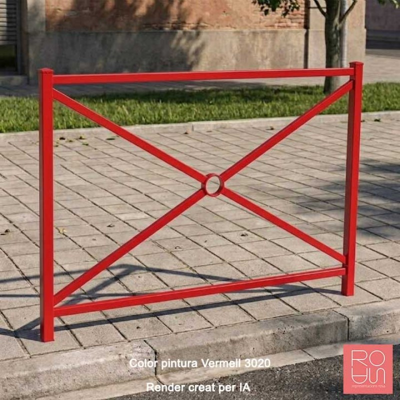 Barana urbana model Orléans sense reixa